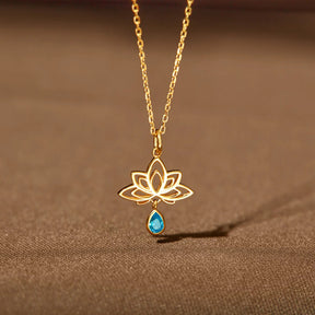 REBIRTH LOTUS NECKLACE