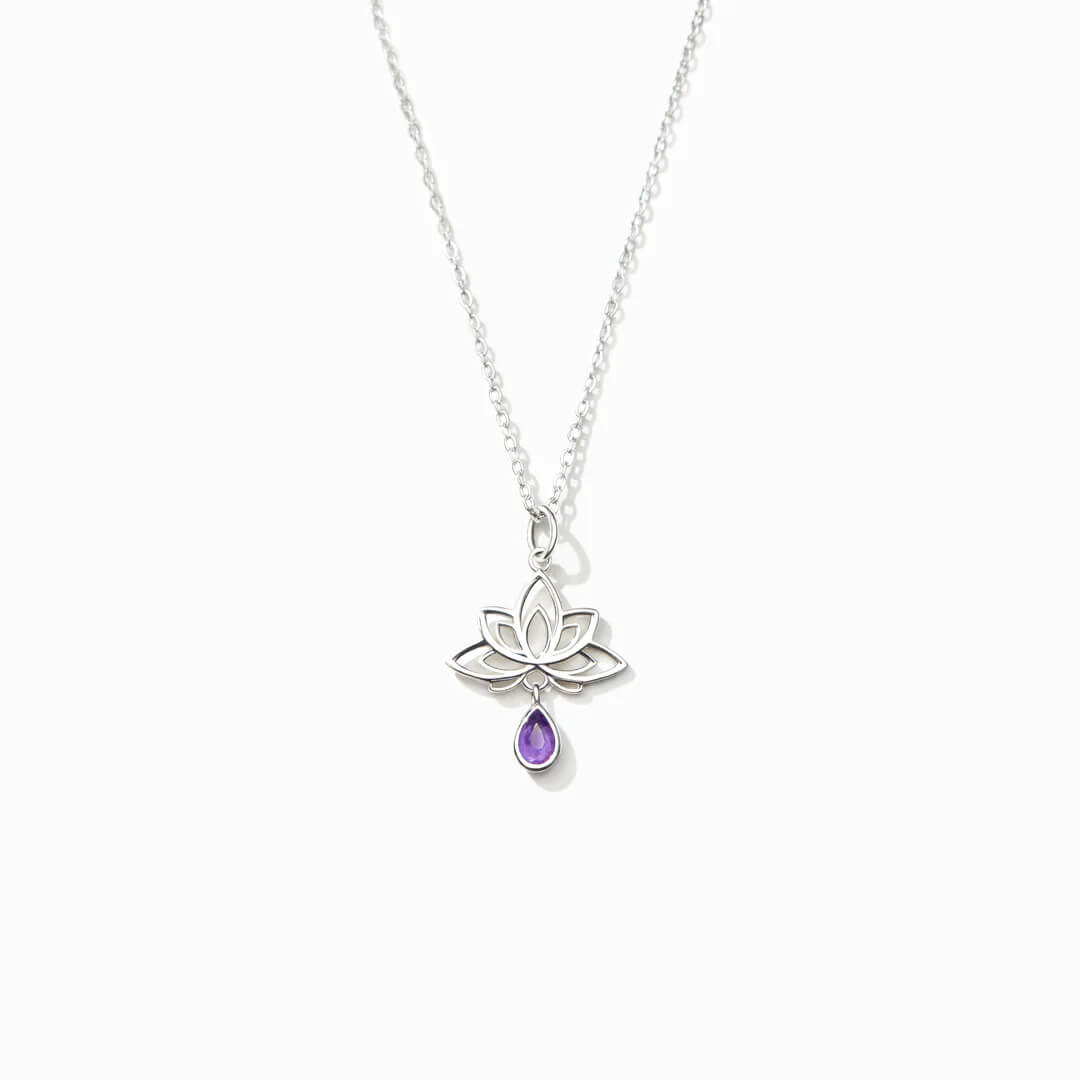 REBIRTH LOTUS NECKLACE