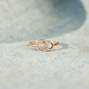 FOREVER LINKED FOREVER LOVED LINKED CIRCLE RING