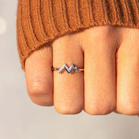 TO MY DAUGHTER HIGHS AND LOWS MOUNTAIN RANGE RING