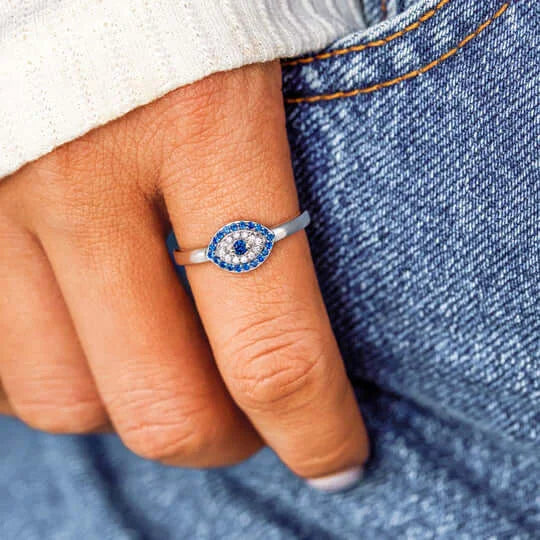 EVIL EYE PROTECTION TALISMAN RING