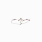 PRAY THROUGH IT MINIMALIST CROSS RING