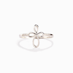 GODMOTHER & GODDAUGHTER INFINITY CROSS RING