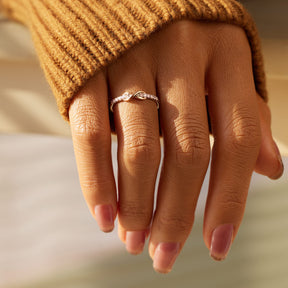 GRANDMOTHER & GRANDDAUGHTER FOREVER LINKED INFINITY RING