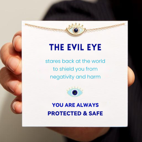 ENAMEL EVIL EYE BRACELET