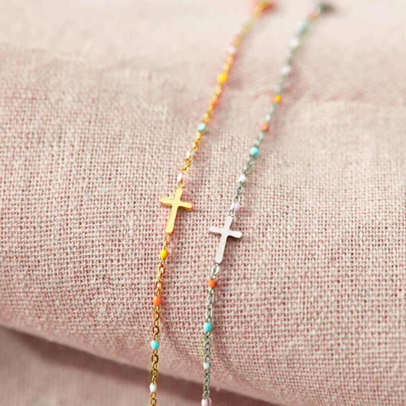 SISTER IN CHRIST CROSS BRACELET