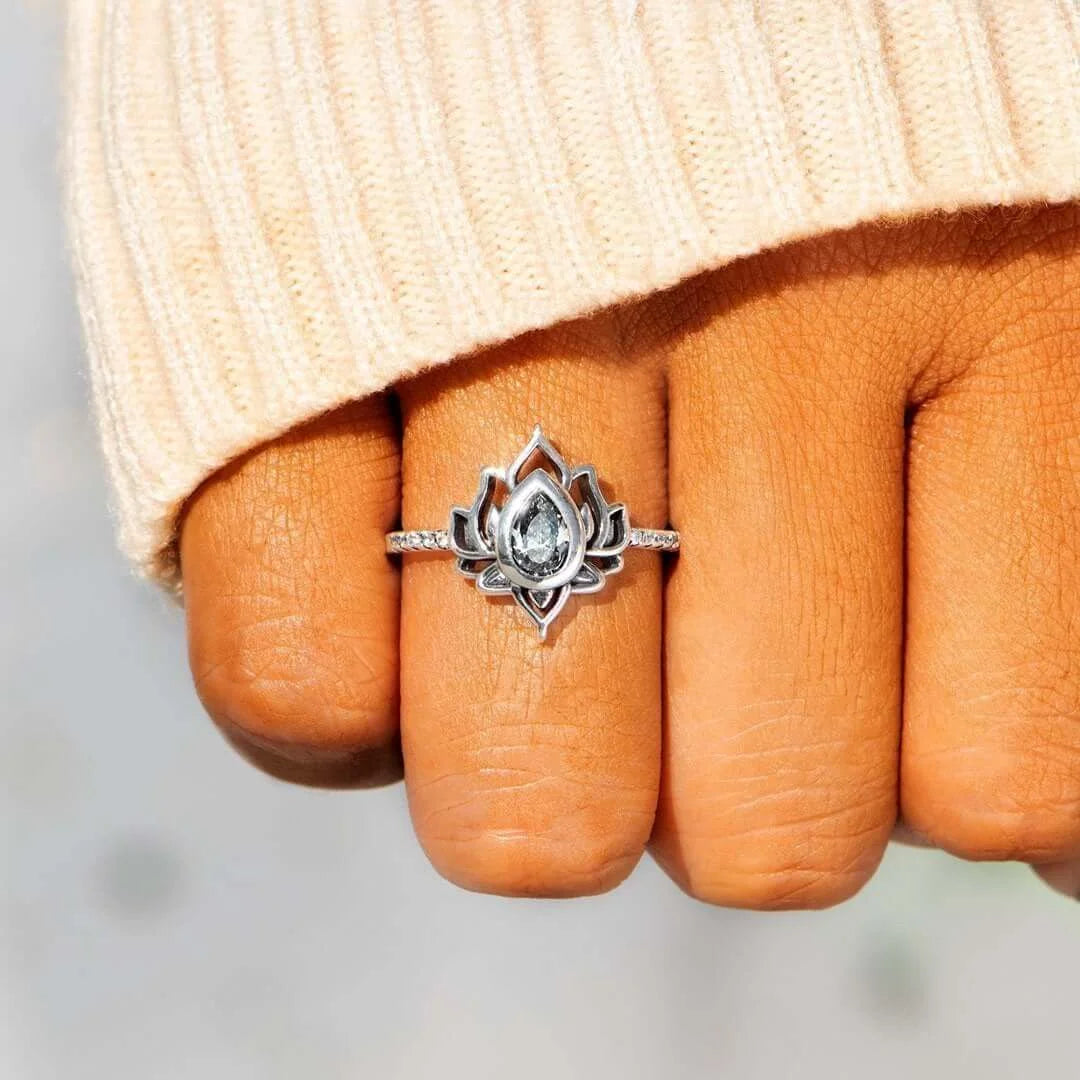 YOU'RE STRONG ENOUGH TO START AGAIN LOTUS RING